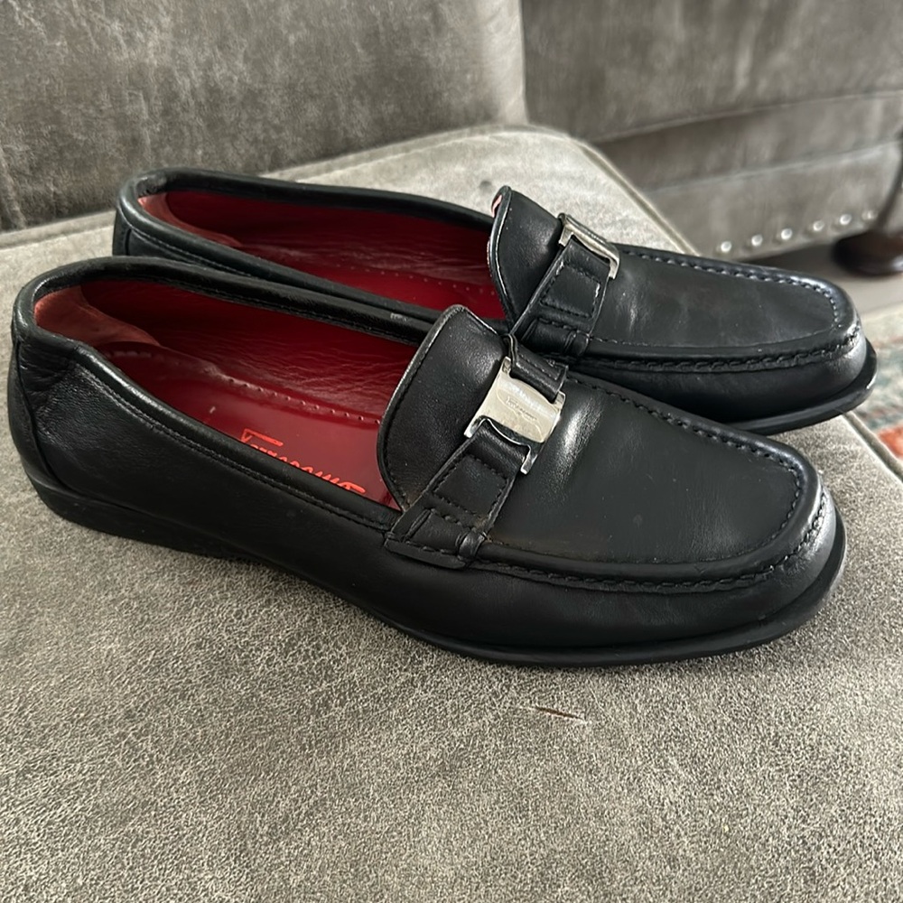 Salvatore Ferragamo leather loafers
